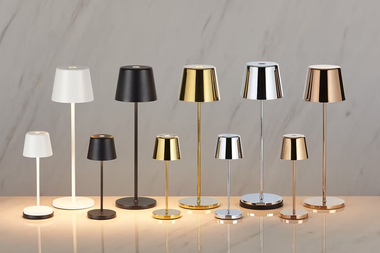 Tischleuchte Akku LED | Farbe: weiß