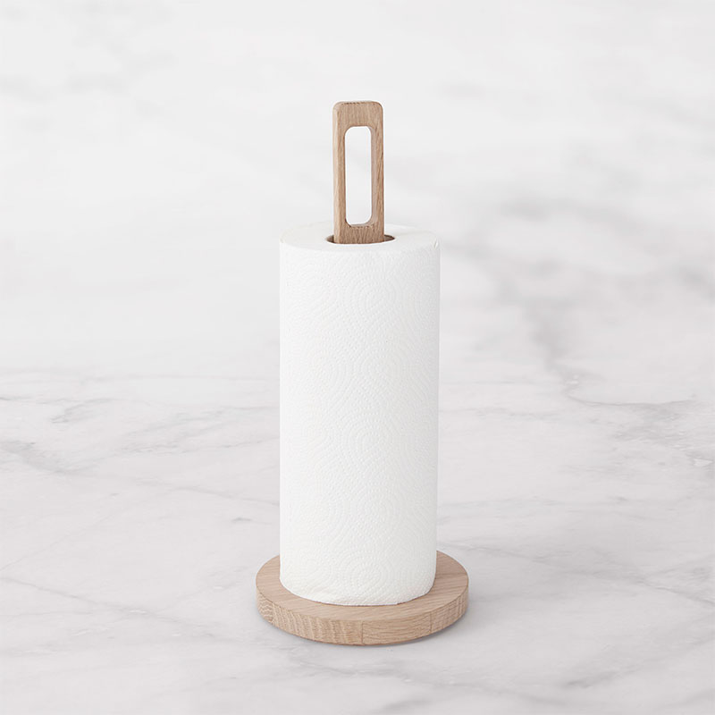 Küchenrollenhalter | Material: Eiche