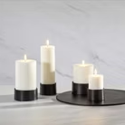 Kerzenhalter für Cylinderkerzen Ø 11 cm | Farbe: schwarz