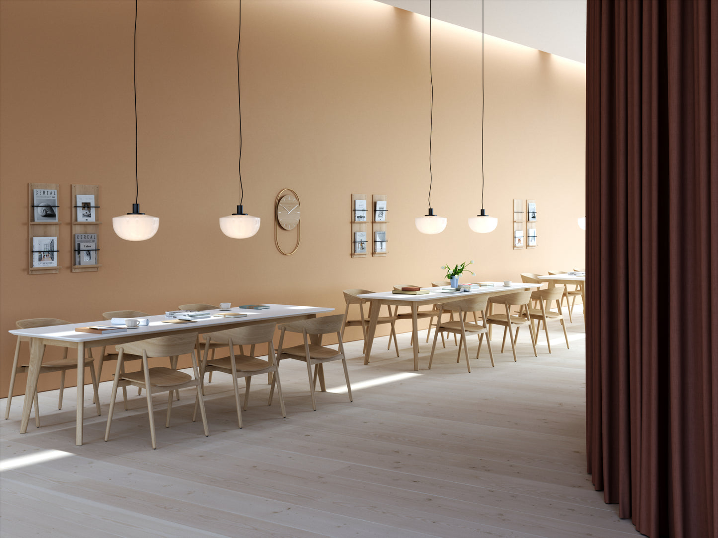 Regal Magazine Gallery 60x40 cm | Farbe: Eiche