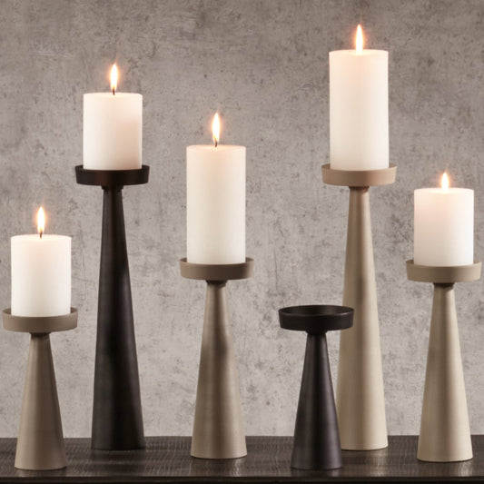 Kerze Cylinderkerze glatt Ø 7 cm | Farbe: weiß