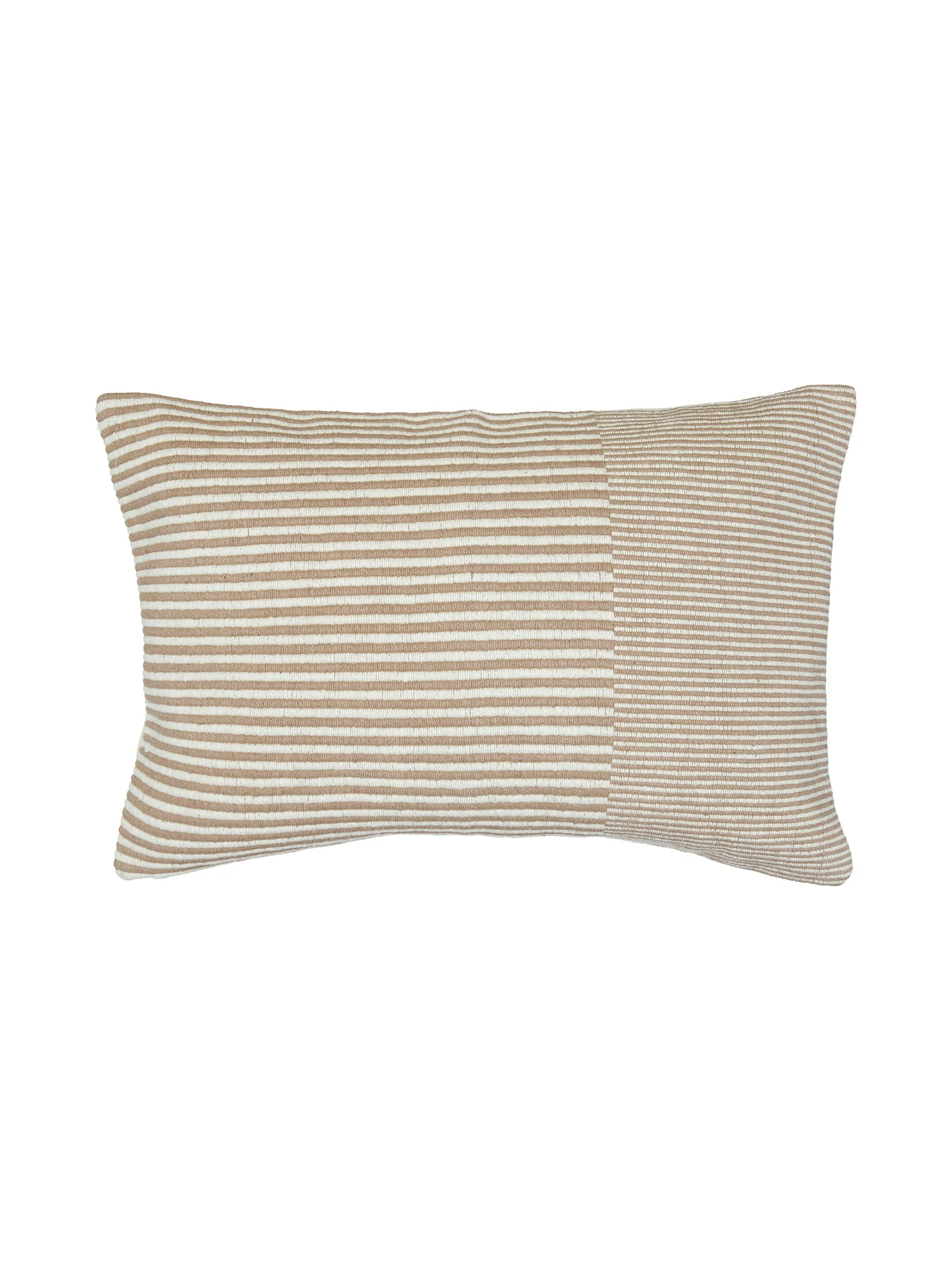 Kissen Streifen 40x60 cm | Farbe: nougat