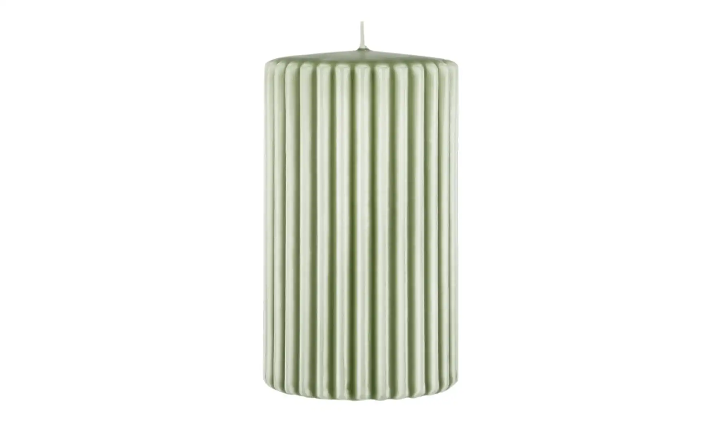 Kerze Cylinderkerze Ø 7 cm | Farbe: oliv