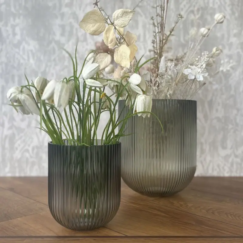Windlicht Vase Linie H: 26 cm | Farbe: klar