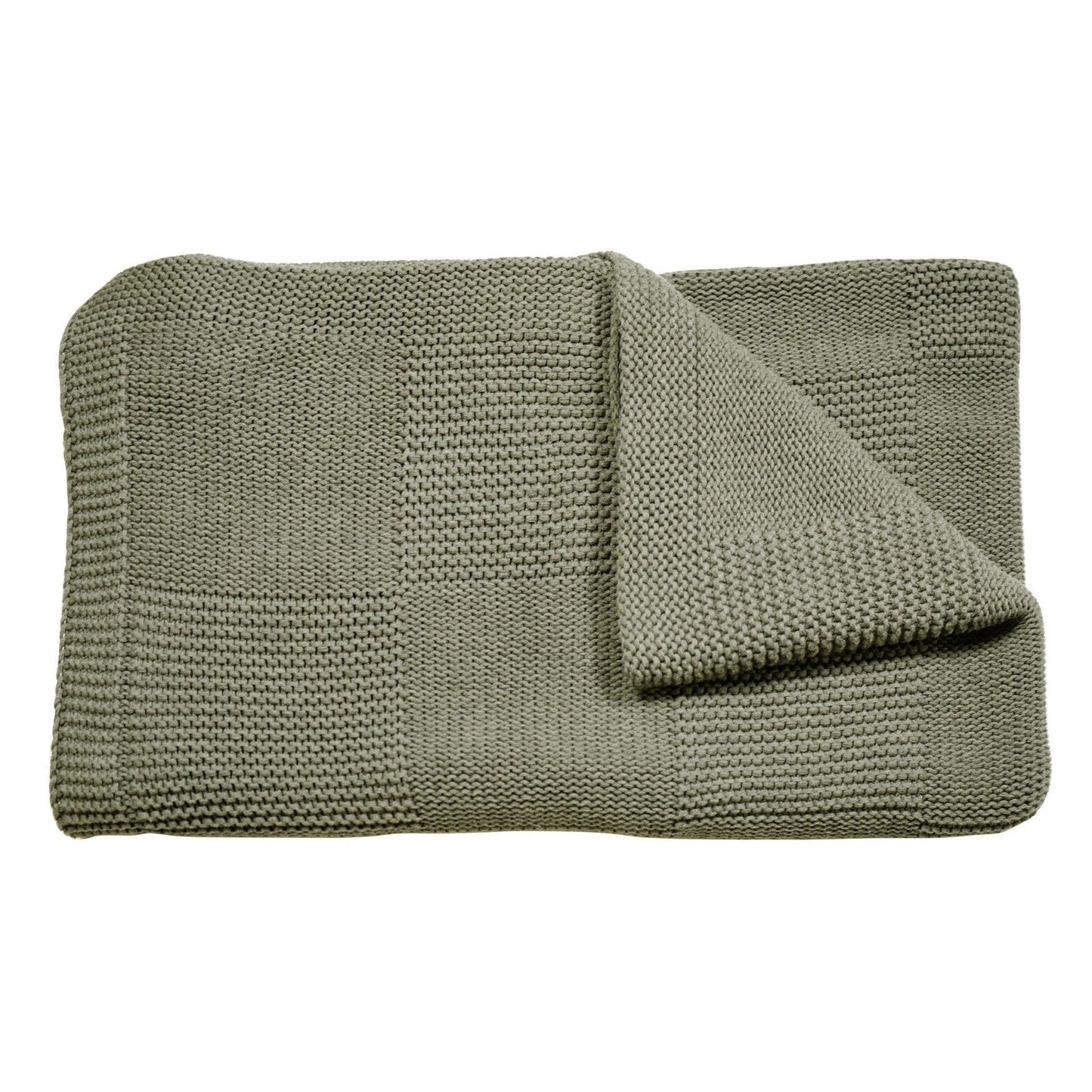 Plaid Wolldecke 130x170 cm | Farbe: salbei