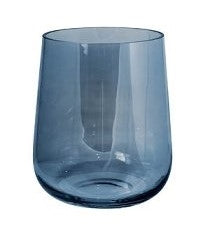 Windlicht Vase Lüster Ø 21,5 cm | Farbe: blau