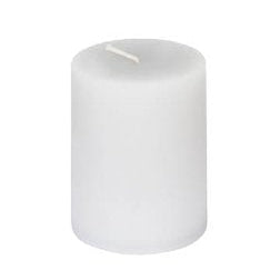 Kerze Cylinderkerze glatt Ø 7 cm | Farbe: weiß