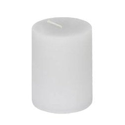 Kerze Cylinderkerze glatt Ø 7 cm | Farbe: grau