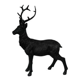 Christmas Hirsch | Farbe: schwarz